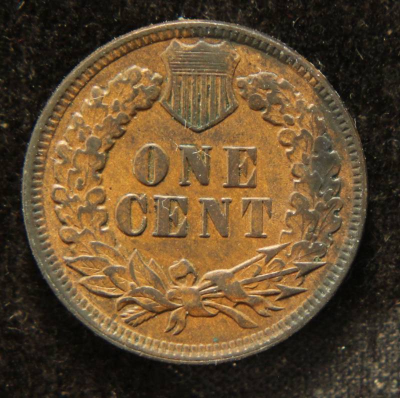 1898 INDIAN HEAD CENT AU
