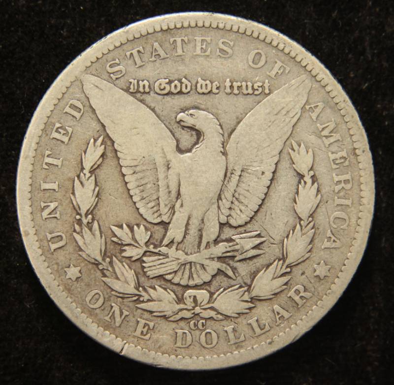 1890-CC CARSON CITY MORGAN SILVER DOLLAR