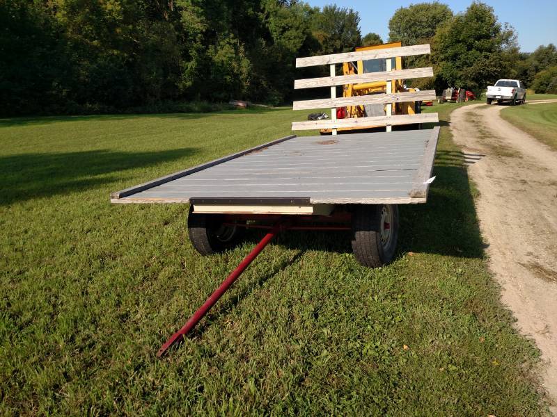 lot 6 image: 15 Hay Wagon, Treated Lumber Deck...