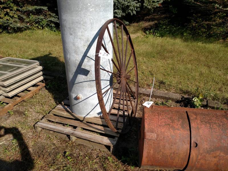 lot 23 image: Steel Wheel, 53 x 2...