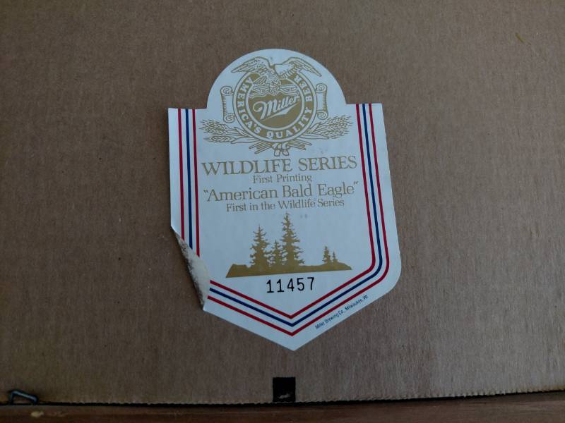 lot 103 image: Miller High Life Bald Eagle Minneso...