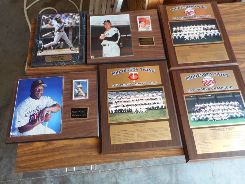 Minnesota Twins Plaques