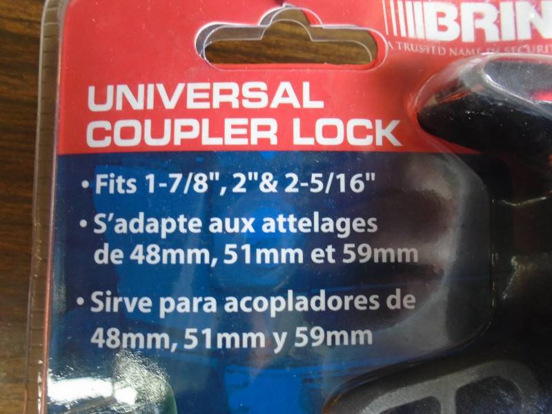 Universal Coupler Lock