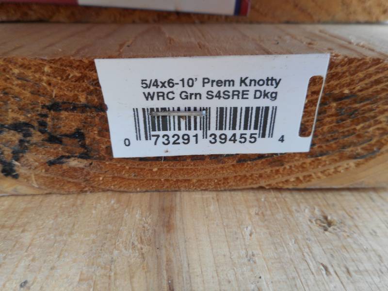 Cedar Lumber