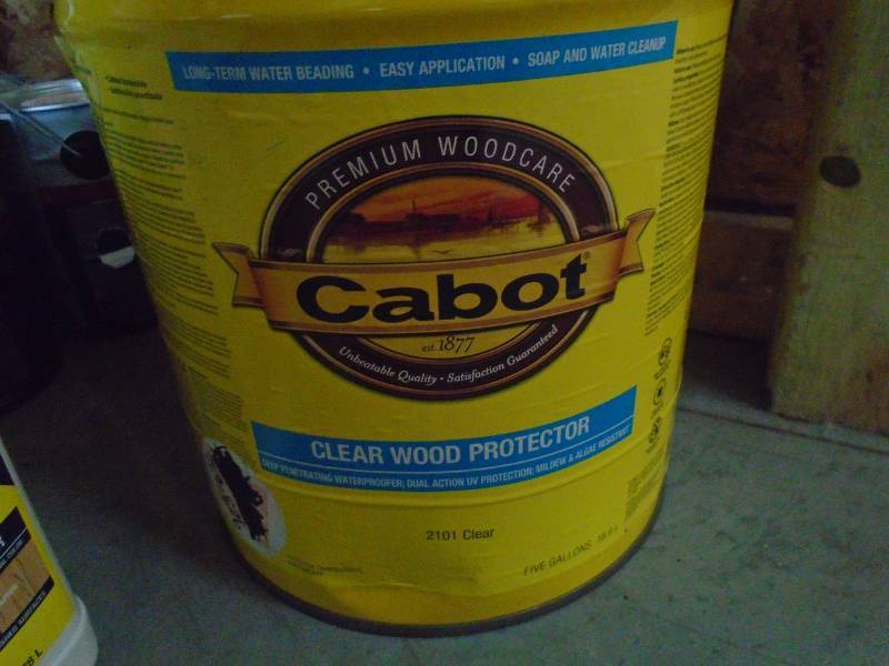 Clear Wood Protector