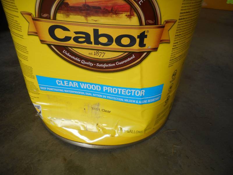 Cabot Clear Wood Protector