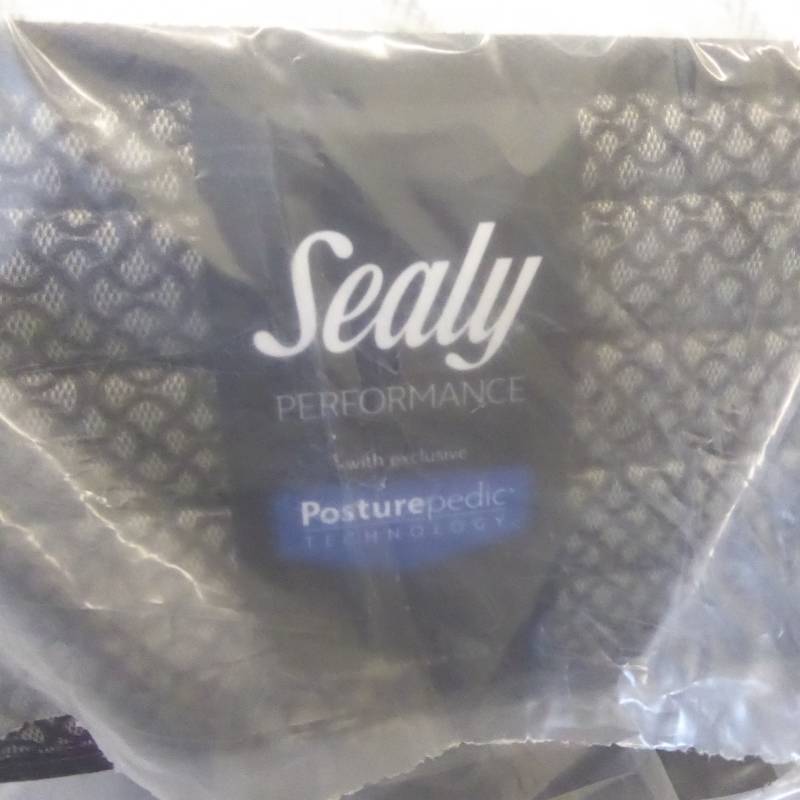 lot 2 image: Brand New Sealy Performance Response Attendance Cushion Firm Queen Mattress