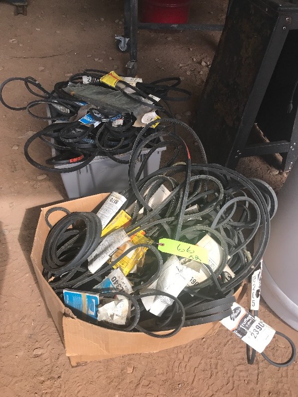 lot 66 image: 2 BOXES OF BELTS