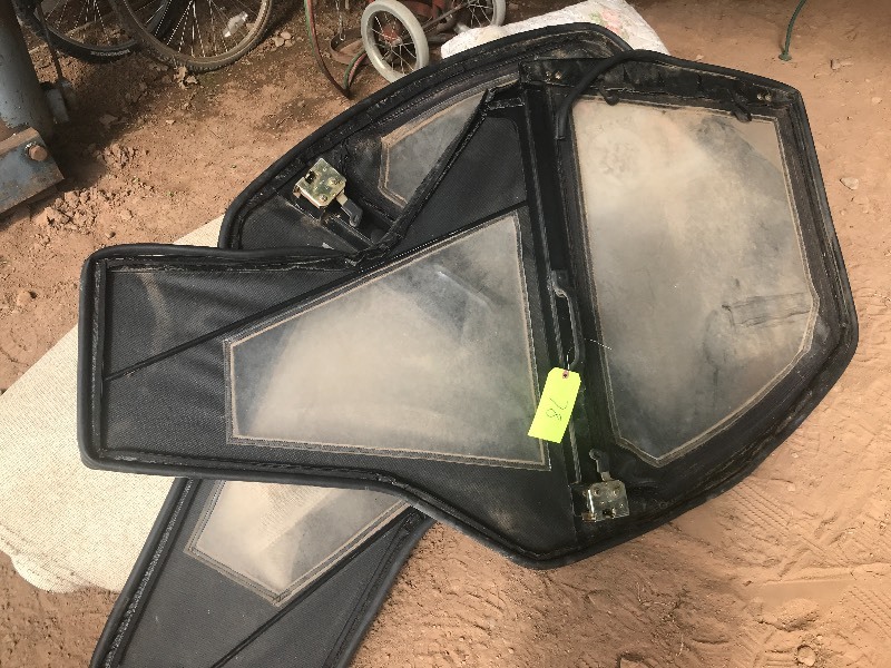 lot 78 image: POLARIS RANGER DOORS W LOCKS