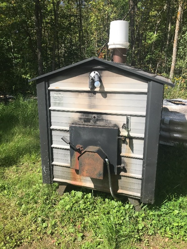 WOOD MASTER BOILER MODEL 434 | OFFSITE OUT IN THE COUNTRY -- MOVE IT ON OUT  SALE | K-BID