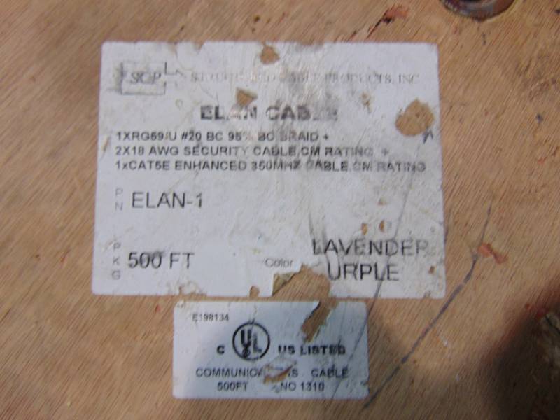 lot 13 image: (3) Spools Monster Cable Wire