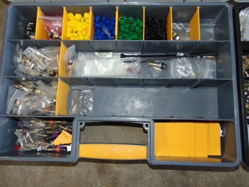 lot 36 image: (2) Cases Of Wire and Cable Accessories