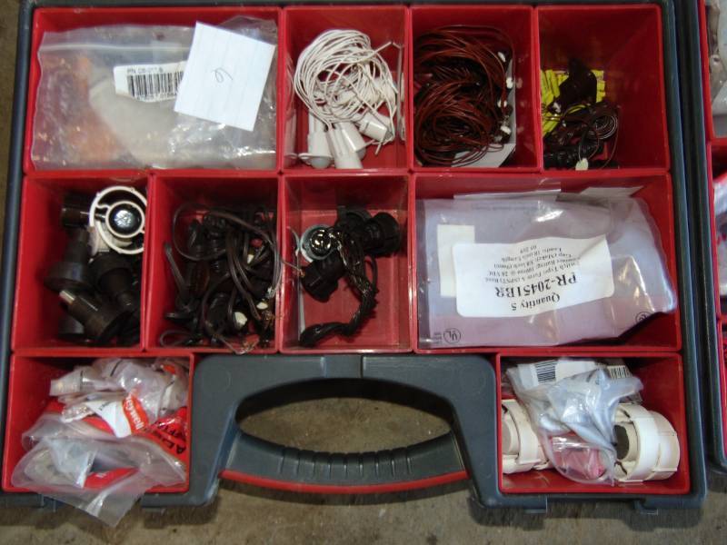 lot 37 image: (2) Cases Of Wire and Cable Accessories
