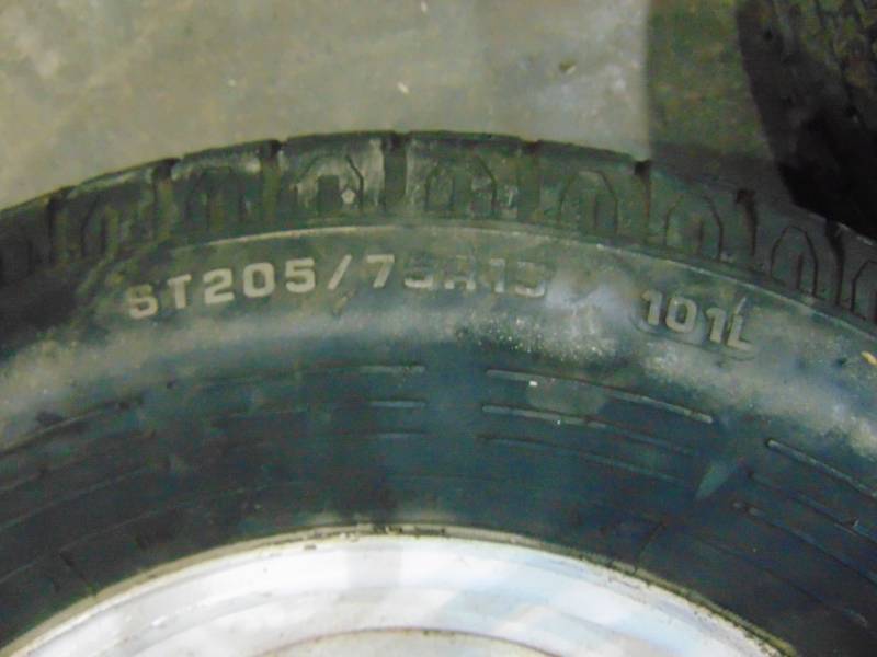 lot 42 image: (2) Spare Tires and Rims