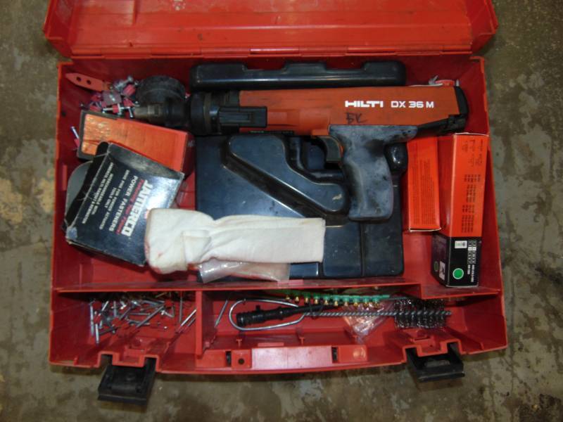 lot 73 image: Hilti DX 36M With Accessories