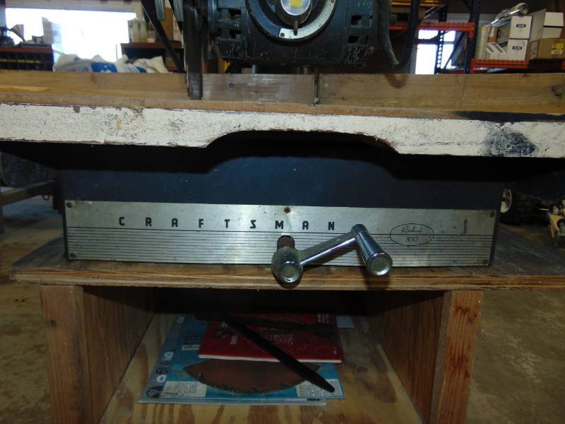 lot 74 image: Craftsman Radial Arm Saw