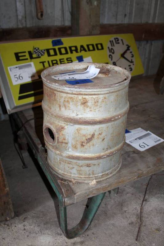 lot 58 image: New London Steel Keg