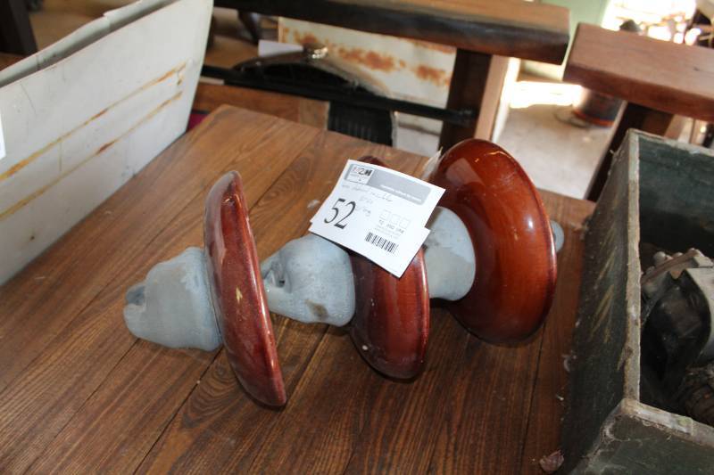 lot 52 image: Electrical Insulator