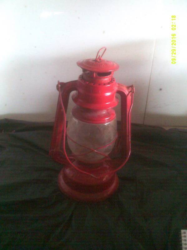 VINTAGE DOUBLE RINGS BARN LANTERN