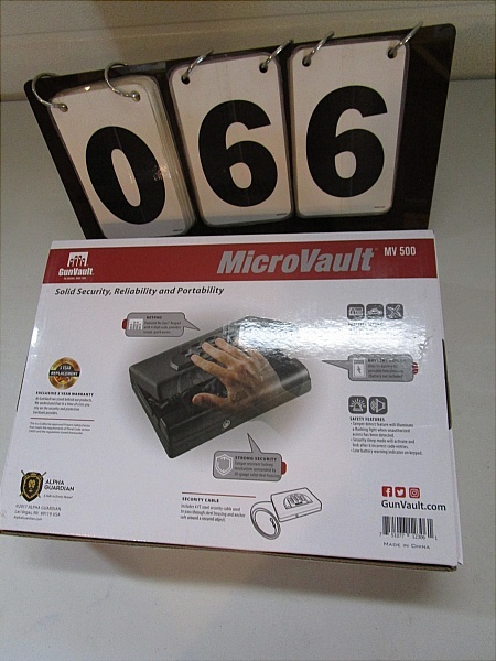 lot 66 image: Gun Vault Micro Vault