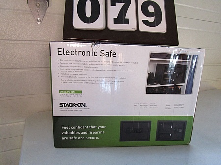 lot 79 image: Stack-On Personal Safe - Large