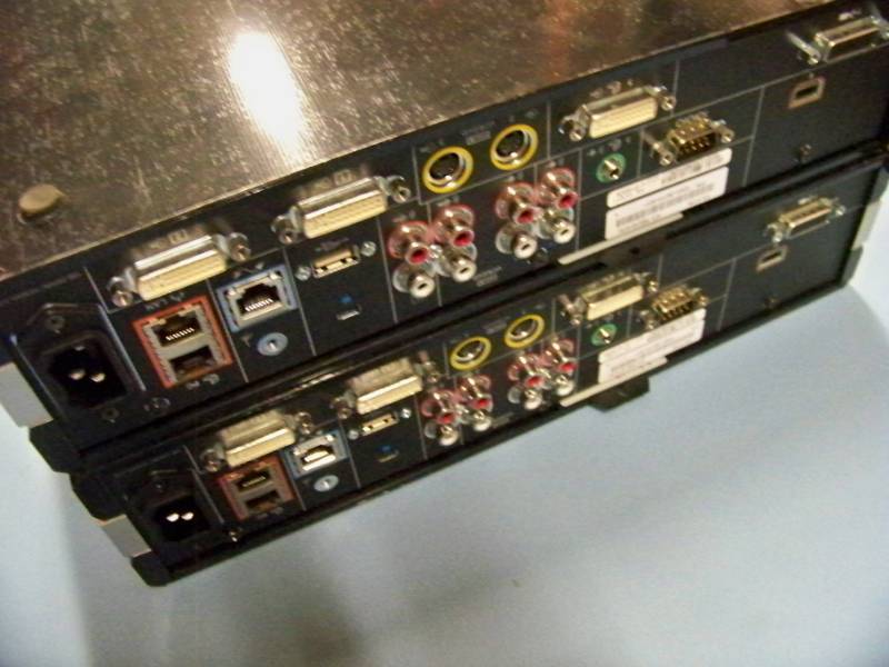 (2) Polycom, HDX 7000, High Definition HD TelePresence Video Conferencing Codecs
