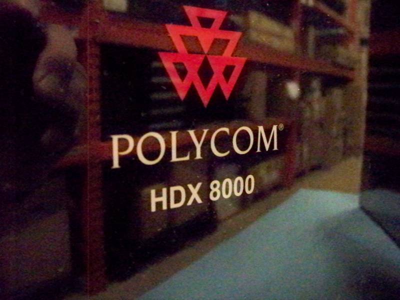 (3) Polycom, HDX 8000, High Definition HD TelePresence Video Conferencing Codecs