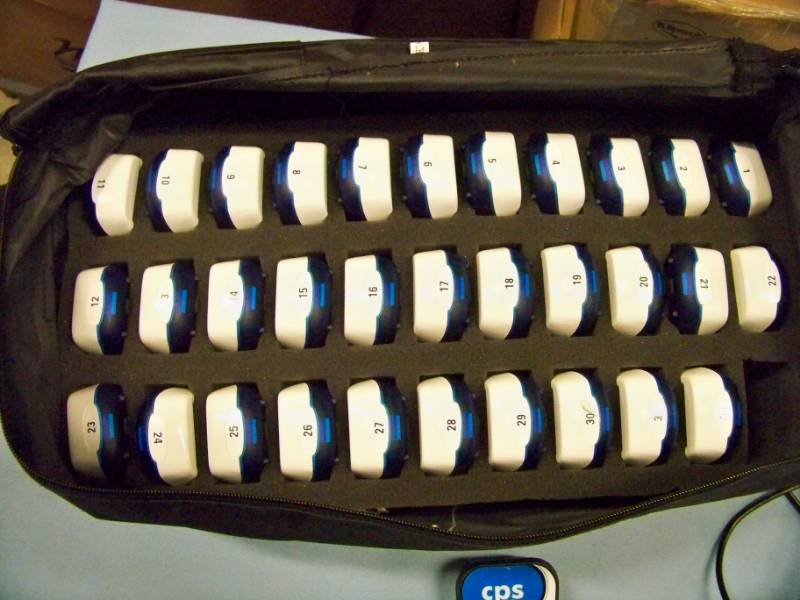 e-Instruction, CPS Classroom Performance System, ClickersRemotes Audience Response Units