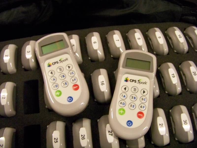 e-Instruction, CPS Classroom Performance System, ClickersRemotes Audience Response Units