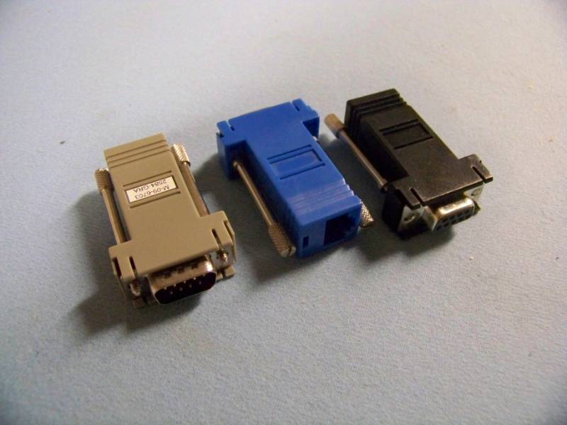 (Large Bin) 9-Pin to LANNetwork Adapters