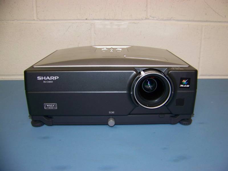 Sharp, XG-C455W, LCD Projector with Remote Control and Travel Bag
