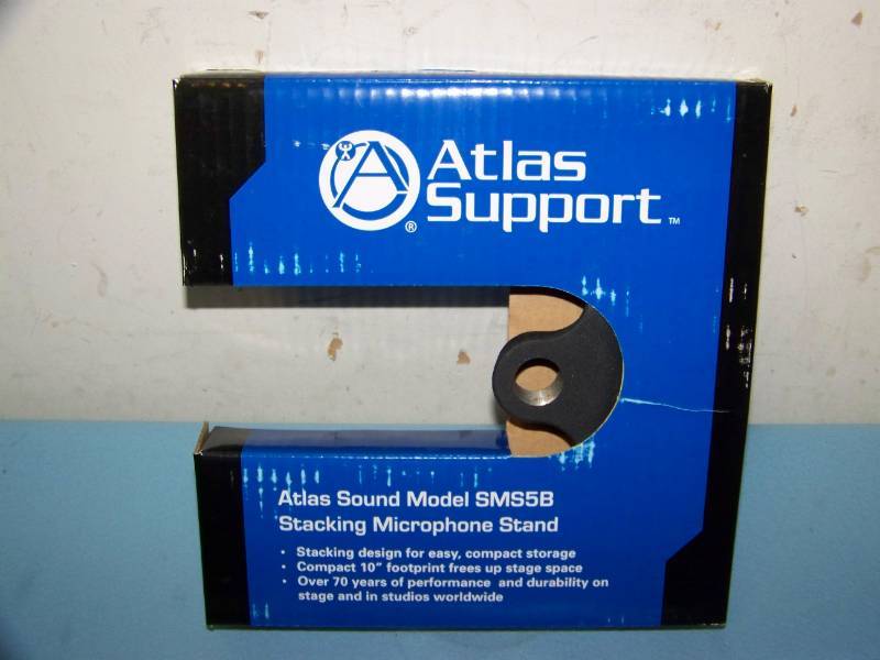 Atlas Support, Stacking Microphone Stand - NEW in Original Box