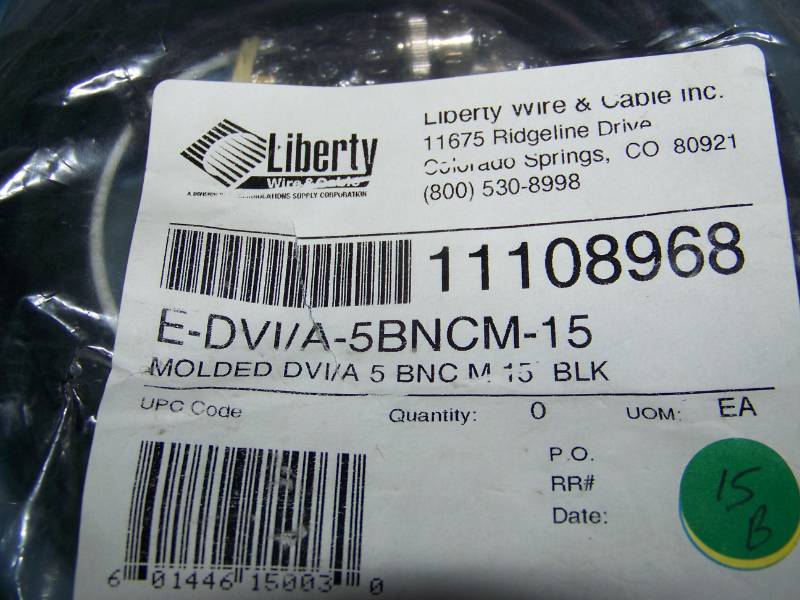Liberty Wire & Cable and Straightwire, DVIHDMIVGABNCS-Video Cables - NEW in packaging