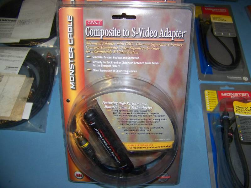 Monster Cables - NEW in packaging