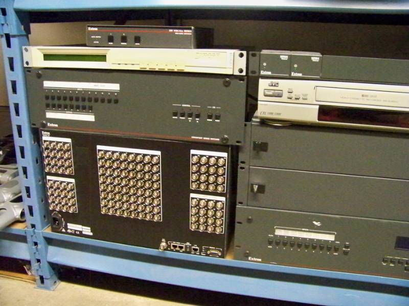 (LARGE LOT - 8 Wide Shelf) Miscellaneous Professional Audio & Video Parts, Components & Accessories