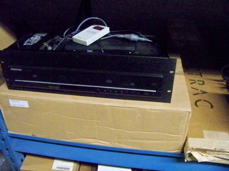 (LARGE LOT - 8 Wide Shelf) Miscellaneous Professional Audio & Video Parts, Components & Accessories