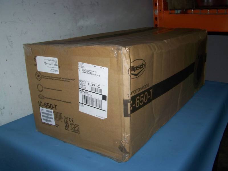 (2) Klipsch, 6.5, Two-Way, In-Ceiling Loudspeakers  Speakers - NEW in Original Box