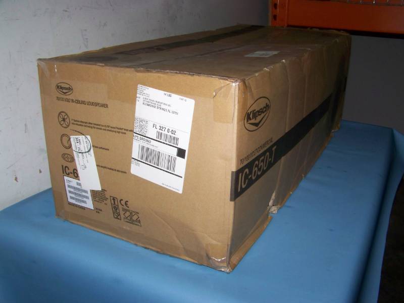 (2) Klipsch, 6.5, Two-Way, In-Ceiling Loudspeakers  Speakers - NEW in Original Box