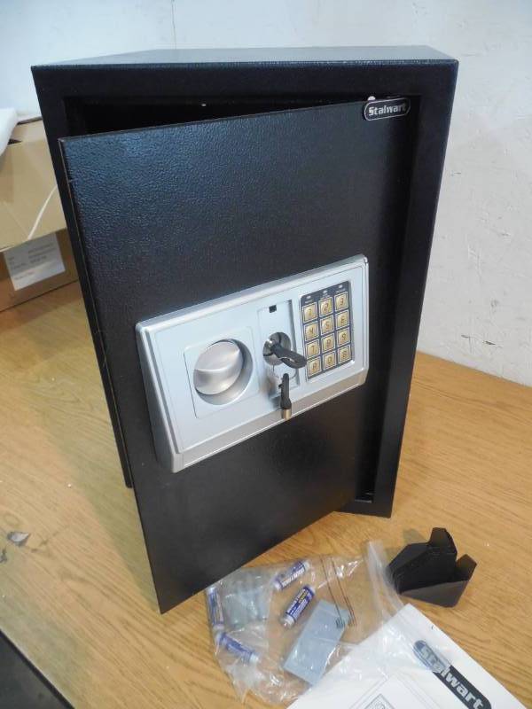 Stalwart Extra-Large Electronic Digital Safe - Black