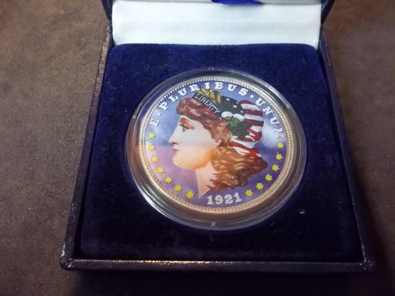 lot 31 image: 1921  Morgan Silver Dollar