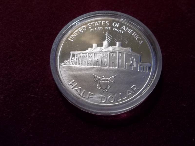 lot 38 image: George Washington Silver Half Dollar Commemorative Proof