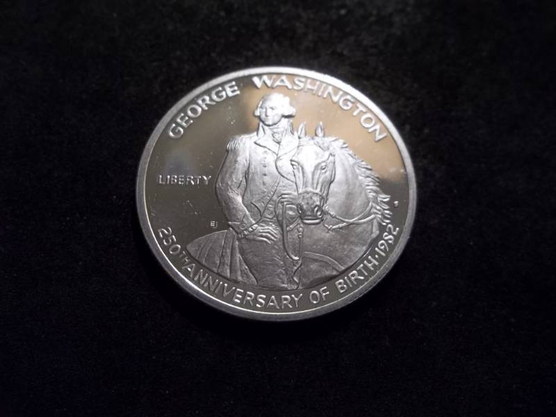 lot 43 image: George Washington Silver Half Dollar Commemorative Proof
