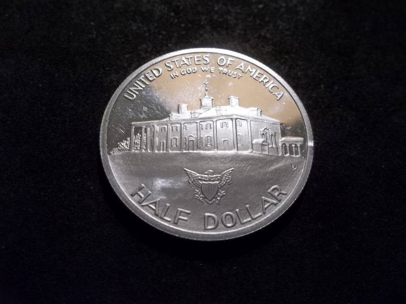 lot 44 image: George Washington Silver Half Dollar Commemorative Proof