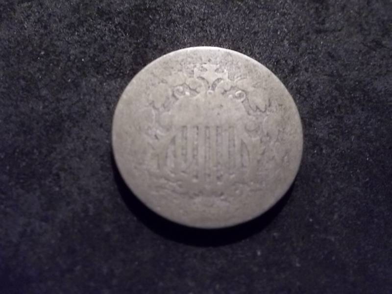 lot 75 image: 1876 Shield Nickel