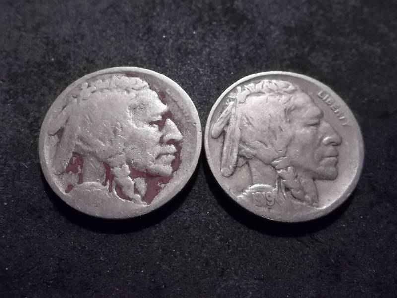 lot 78 image: 1919, 1919 S Buffalo Nickels