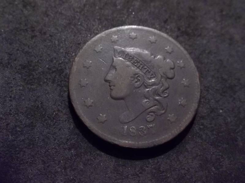 lot 94 image: 1837 Large Cent