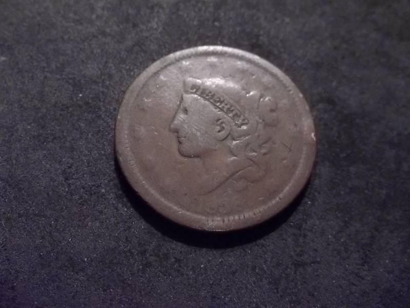 lot 95 image: 1838 Matron Head Large Cent