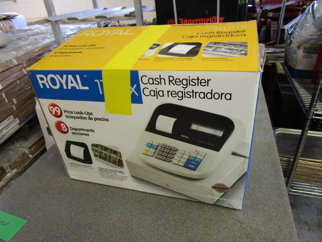 lot 412 image: ROYAL BRAND CASH REGISTER