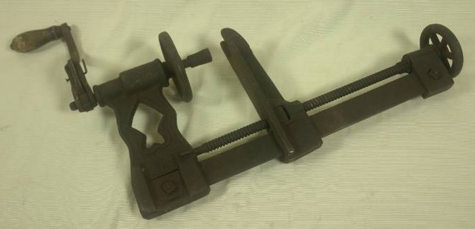lot 51 image: Antique Bearing Press  Drill