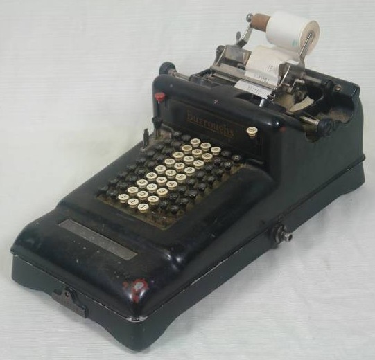 lot 67 image: Burroughs Adding Machine